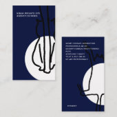 Carte De Visite Oeil privé/Agent détective (Devant / Derrière)