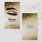 Carte De Visite OEil rouge (Devant / Derrière)