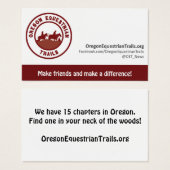 Carte de visite OET (Devant & derrière)