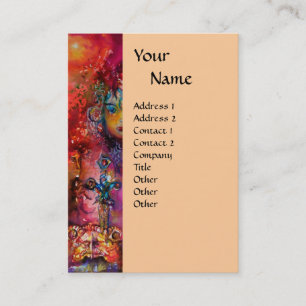 Carte De Visite Oeuf rose EXCALIBUR