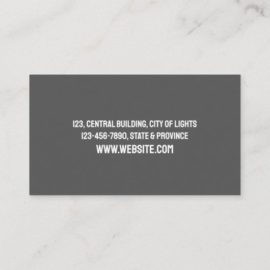 Carte De Visite OEufs biologiques Code QR (Dos)