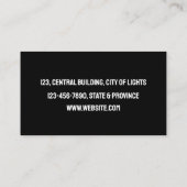 Carte De Visite Oeufs Biologiques Hen Farm (Dos)