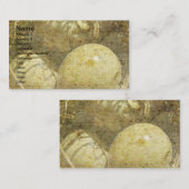 Carte De Visite OEufs de caille à boutons 2 (Devant / Derrière)