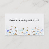 Carte De Visite OEufs Frais De Ferme Dessin De Poulet De Hen (Dos)