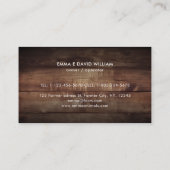 Carte De Visite OEufs frais de ferme modernes OEuf de poulet (Dos)