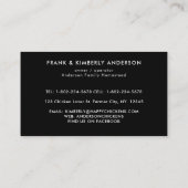 Carte De Visite OEufs frais de ferme modernes OEuf de poulet (Dos)