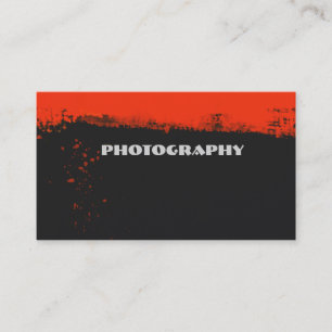 Carte De Visite Oeuvre de brosse moderne Plaques de peinture Abstr