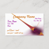 Carte De Visite OEuvre de souffle d'or diagonale (Devant)