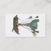 Carte De Visite Oeuvre d'époque de Balloon Air Ship (Dos)