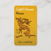 Carte De Visite Oeuvre musicienne Kokopelli (Devant)