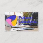 Carte De Visite Office Desk Moderne Futurs leaders SEO Marketing (Dos)