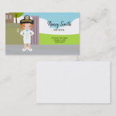 Carte De Visite Officier de la marine (Devant / Derrière)