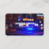 Carte De Visite Officier de police (Devant)