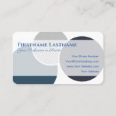 Carte De Visite Offre personnelle interactive et notes client (Dos)