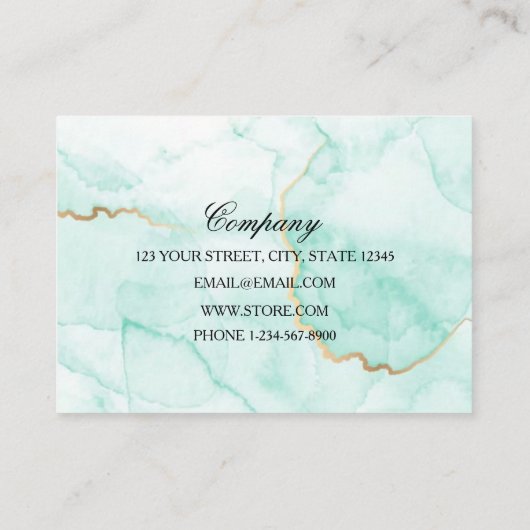 Carte De Visite Offre spéciale de vente d'été (Dos)