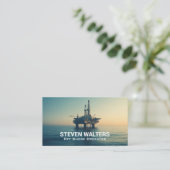 Carte De Visite Offshore Oil Rig | Energy (Debout devant)