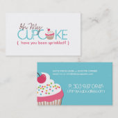 Carte De Visite Oh mon petit gâteau (Devant / Derrière)