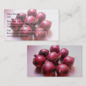 Carte De Visite Oignons frais (Devant / Derrière)