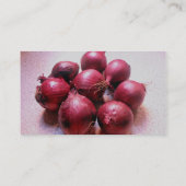 Carte De Visite Oignons frais (Dos)