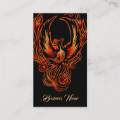 Carte De Visite Oiseau de feu (Devant)