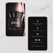 Carte De Visite Oiseau de voiture look élégant  (Devant / Derrière)