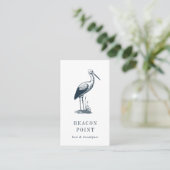 Carte De Visite Oiseau | vertical (Debout devant)