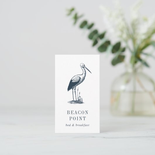 Carte De Visite Oiseau | vertical (Debout devant)