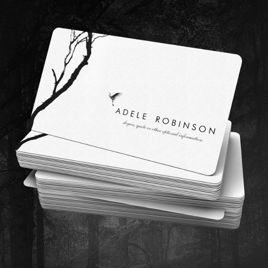 Carte De Visite Oiseau volant à un © holistique de santé