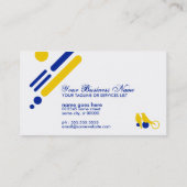 Carte De Visite oiseaux de mod (Dos)