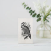 Carte De Visite Oiseaux de vautours personnalisés par oiseau (Debout devant)