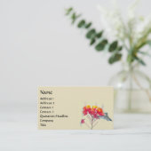 Carte De Visite Oiseaux d'oiseaux d'oiseaux d'animaux sauvages Flo (Debout devant)