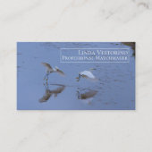 Carte De Visite Oiseaux Matchmaker Moderne Extérieur Nature Modèle (Devant)