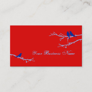 Carte De Visite oiseaux moisis