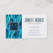 Carte De Visite Oiseaux tropicaux (Devant)