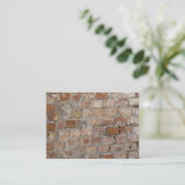 Carte De Visite Old Brick (Debout devant)