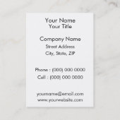 Carte De Visite Old Brick (Dos)