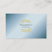 Carte De Visite Olive Branche Wreath Professional Moderne Minimali (Devant)