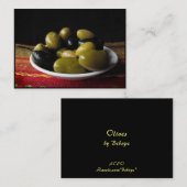 Carte De Visite Olives ATC (Devant / Derrière)