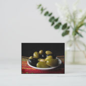 Carte De Visite Olives ATC (Debout devant)