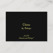 Carte De Visite Olives ATC (Dos)