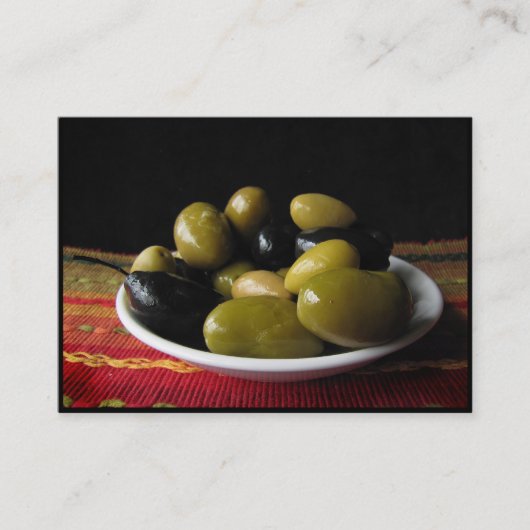 Carte De Visite Olives ATC (Devant)