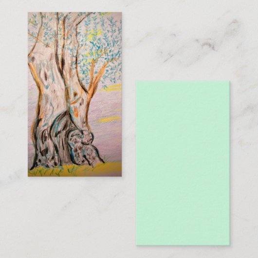 Carte De Visite Olivier (Devant / Derrière)