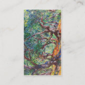 Carte De Visite Oliviers en Bordighera, Claude Monet 1884 (Dos)