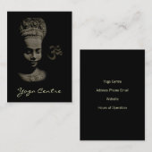 Carte De Visite OM Centre de Yoga (Devant / Derrière)