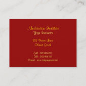 Carte De Visite OM Ganesha (Dos)