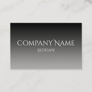 Carte De Visite Ombre Noir Gris