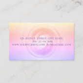 Carte De Visite Ombre professionnel moderne, Artiste maquillage (Dos)