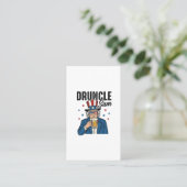 Carte De Visite Oncle Sam drôle de conception vectorielle de bière (Debout devant)