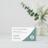 Carte De Visite Oncologie Médicale moderne (Debout devant)