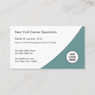 Carte De Visite Oncologie Médicale Moderne
